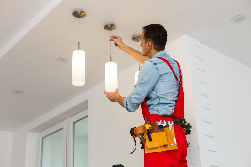 Hanging Light Installation in Alpharetta, GA